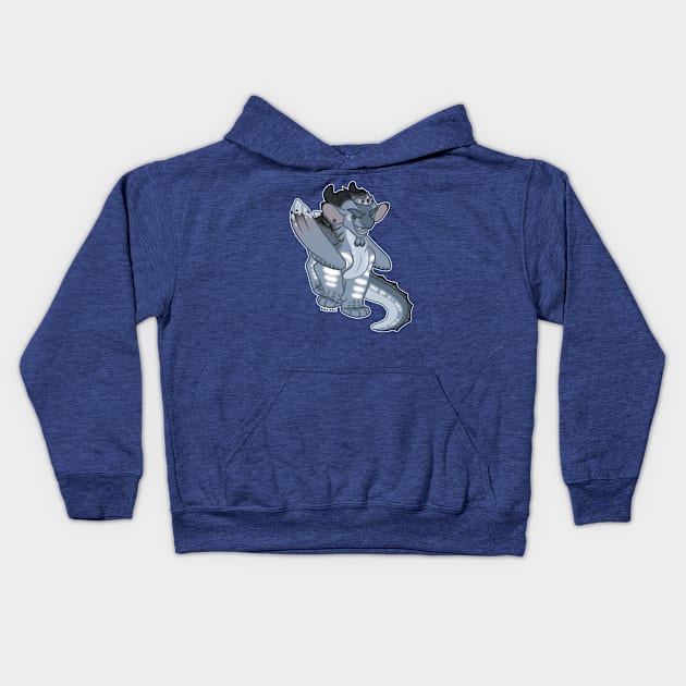 Albatross Kids Hoodie by Studio Maverick Art